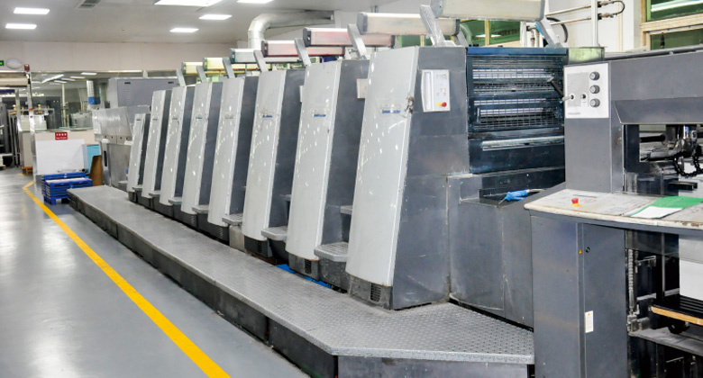 Heidelberg printing machine
